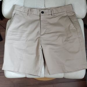 Banana Republic Aiden 32 flat front khaki shorts